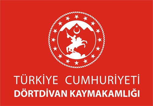 Dörtdivan Kaymakamlığı Beyaz Logo